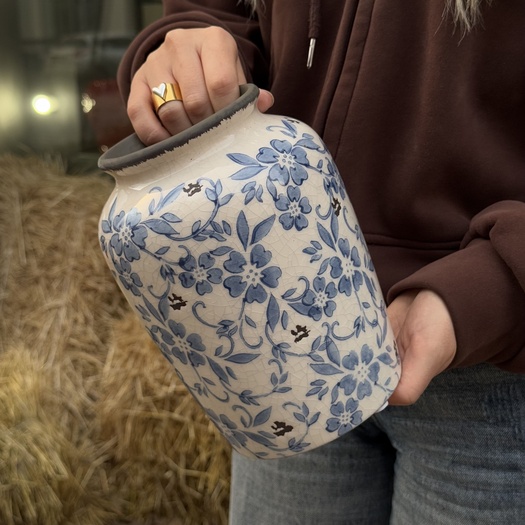 Керамическая дизайнерская ваза