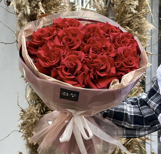 Букет из французских роз «EXPLORER» 11шт