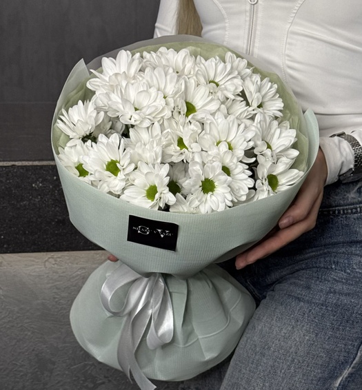 Букет из ромашковой хризантемы 5шт