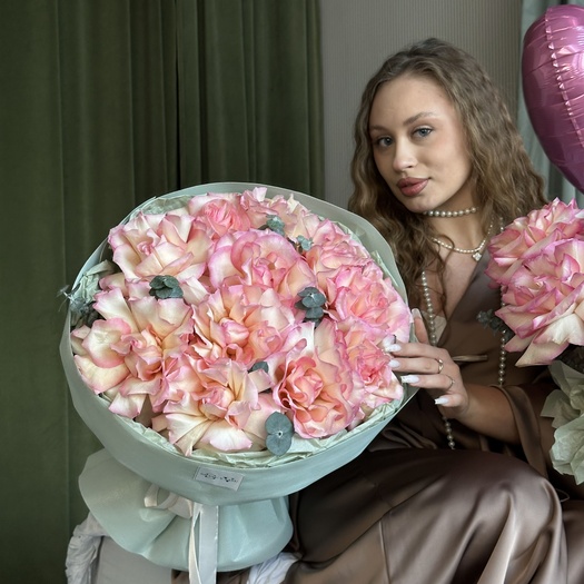 Букет из роз сорта «ESPERANCE» 11шт