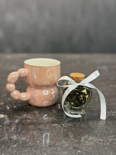 Чайная керамическая кружка